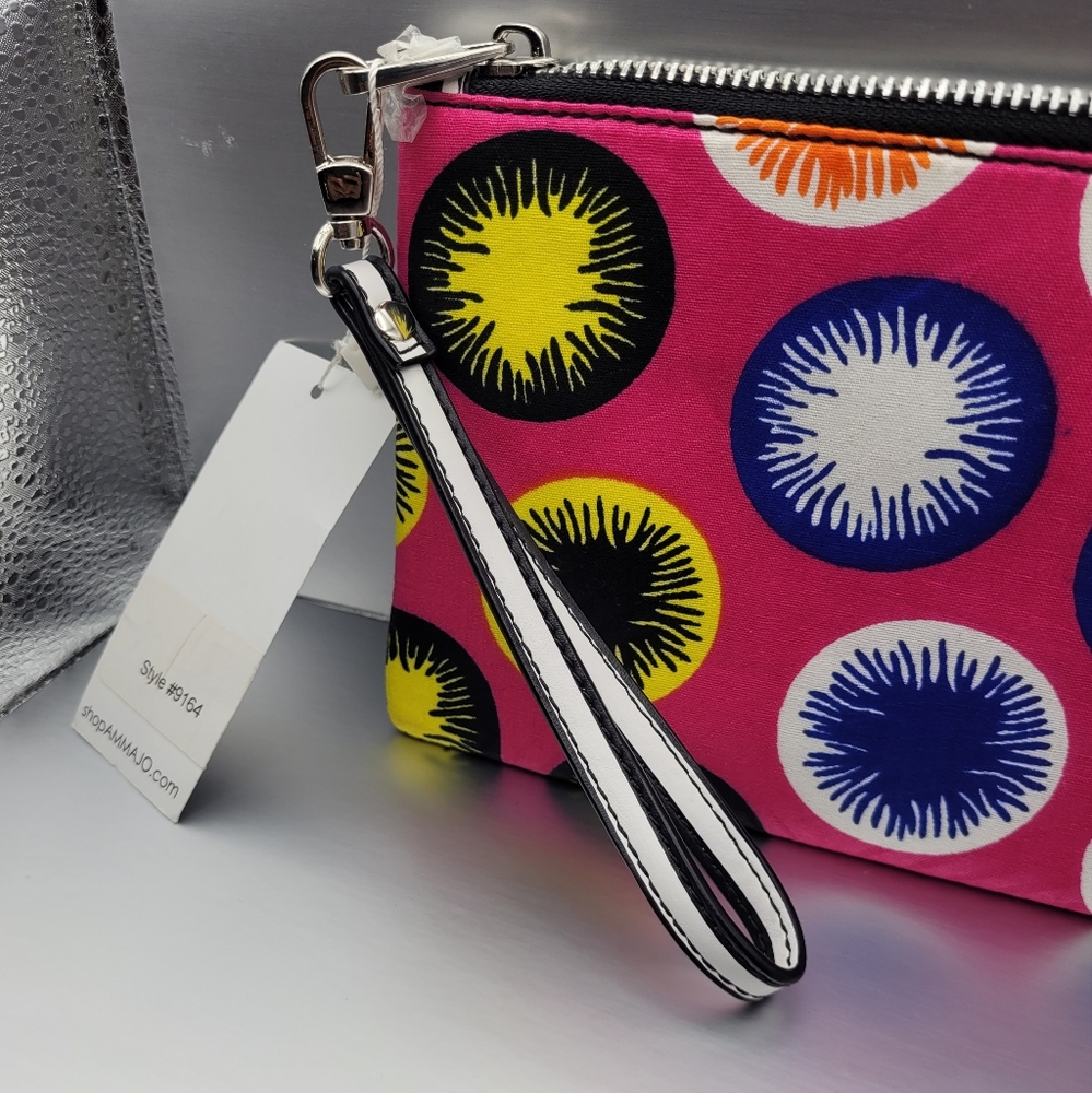 Colorful Patterned Wristlet - Picture 3 of 9